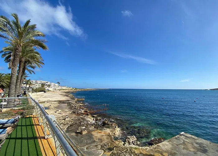 Lejlighed Mia Black Luxury - Luxury Topfloor With Private Terrace In Qawra - Adults Only - 1 Masterbed 2 Bathroom San Pawl il-Baħar