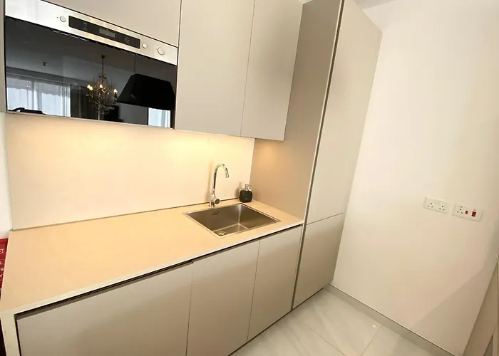 Mia Black Luxury - Luxury Topfloor With Private Terrace In Qawra - Adults Only - 1 Masterbed 2 Bathroom Lejlighed *