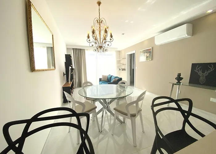 Lejlighed Mia Black Luxury - Luxury Topfloor With Private Terrace In Qawra - Adults Only - 1 Masterbed 2 Bathroom *